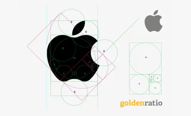 apple logo golden ratio2