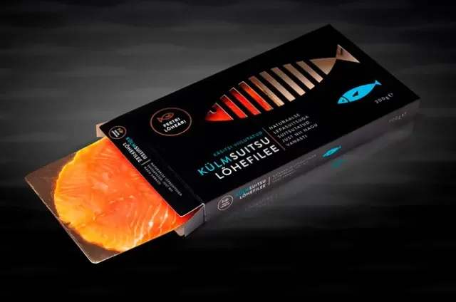 scatola macchinabile salmone nero profondo