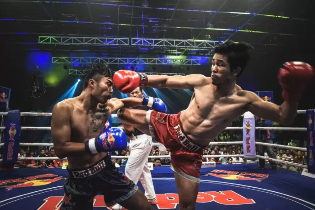 Muay Thai Fight at Cambodia