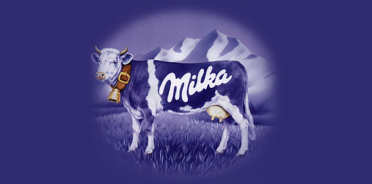 Milka cow