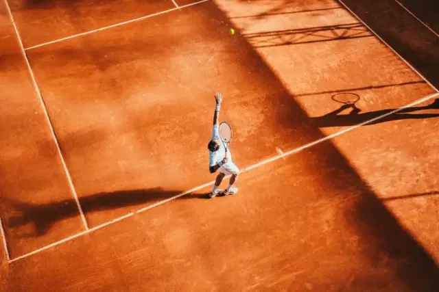 tennis shot